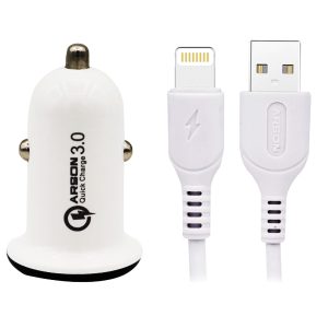 ARSON AN-22 Car Charger with lightning cable