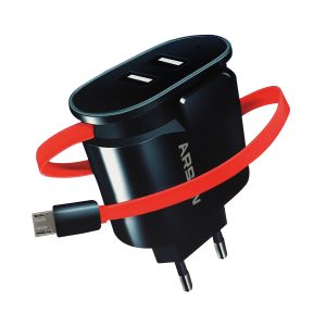 ARSON AN-06 wall charger with Micro-USB cable